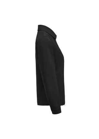 Lehká dámská bundokošile MODERN ZIP OVERSHIRT Černá Side Lehká dámská bundokošile MODERN ZIP OVERSHIRT Černá Side