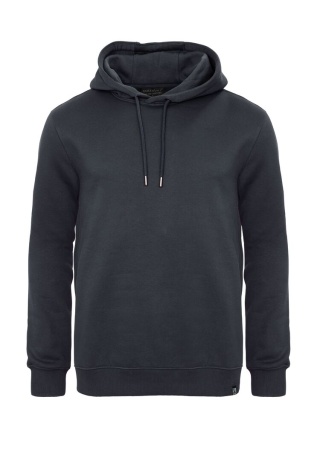Mikina KEY HOOD (GOTS) Námořní modř Front Mikina KEY HOOD (GOTS) Námořní modř Front