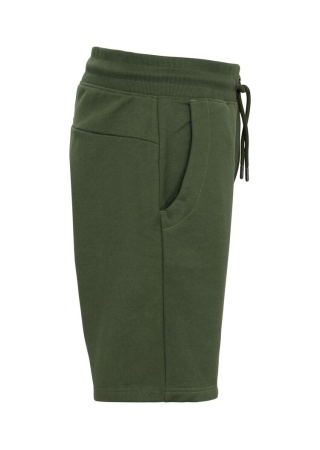 Šortky z úpletu (GOTS) DK GREEN Side Šortky z úpletu (GOTS) DK GREEN Side