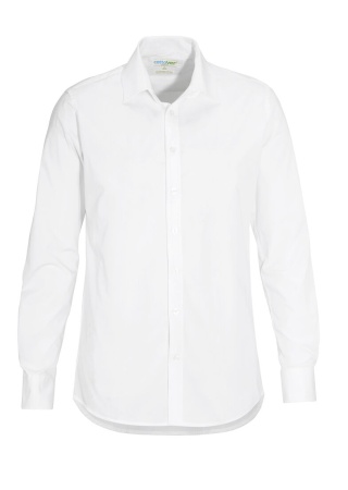 Košile POPLIN slim fit (GOTS) Bílá Front Košile POPLIN slim fit (GOTS) Bílá Front