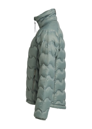 Péřová bunda TXLITE SHIBUI COLLAR Šalvějově zelená Side Péřová bunda TXLITE SHIBUI COLLAR Šalvějově zelená Side