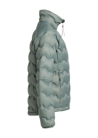 Péřová bunda TXLITE SHIBUI COLLAR Šalvějově zelená Side Péřová bunda TXLITE SHIBUI COLLAR Šalvějově zelená Side