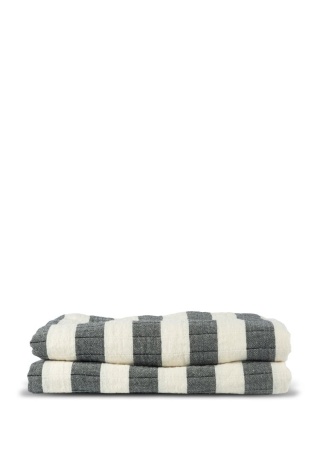 Deka EMILIE THROW, černá/bílá default 