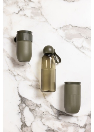 Lahev rPET TURE, 600 ml, zelená Lahev rPET TURE, 600 ml, zelená