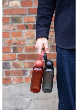 Lahev rPET TURE, 600 ml, modrá  