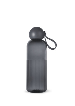 Lahev rPET TURE, 600 ml, tmavě šedá default 