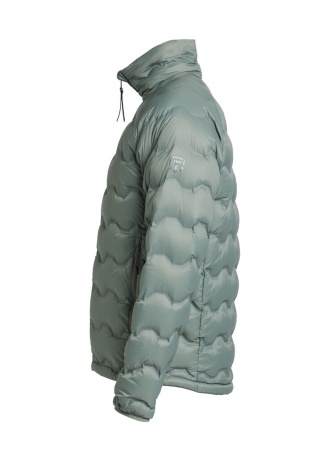 Péřová bunda TXLITE SHIBUI COLLAR Šalvějově zelená Side Péřová bunda TXLITE SHIBUI COLLAR Šalvějově zelená Side