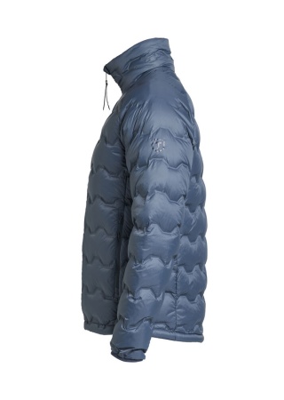 Péřová bunda TXLITE SHIBUI COLLAR Tmavě modrá Side Péřová bunda TXLITE SHIBUI COLLAR Tmavě modrá Side
