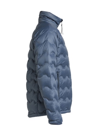 Péřová bunda TXLITE SHIBUI COLLAR Tmavě modrá Side Péřová bunda TXLITE SHIBUI COLLAR Tmavě modrá Side