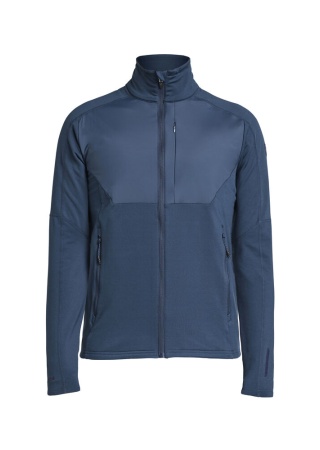 Větruodolná bunda TXLITE WINDBLOCK FULL ZIP Tmavě modrá Front Větruodolná bunda TXLITE WINDBLOCK FULL ZIP Tmavě modrá Front