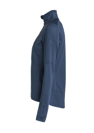 Dámská bunda TXLITE WINDBLOCK HALF ZIP Tmavě modrá Side Dámská bunda TXLITE WINDBLOCK HALF ZIP Tmavě modrá Side