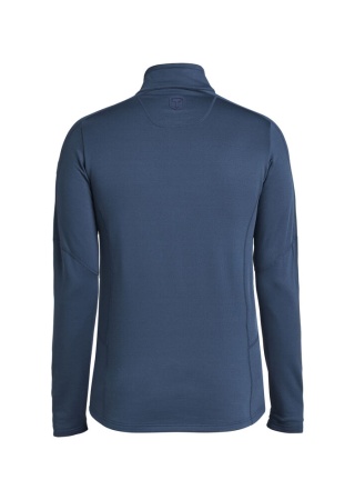 Bunda TXLITE WINDBLOCK HALF ZIP Tmavě modrá Back Bunda TXLITE WINDBLOCK HALF ZIP Tmavě modrá Back