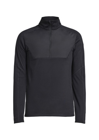 Bunda TXLITE WINDBLOCK HALF ZIP Černá Front Bunda TXLITE WINDBLOCK HALF ZIP Černá Front