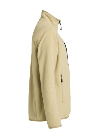 Dámská fleecová bunda HIMALAYA FULL ZIP POCKET Béžová Side Dámská fleecová bunda HIMALAYA FULL ZIP POCKET Béžová Side