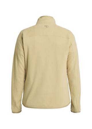 Fleecová mikina HIMALAYA FULL ZIP POCKET BEIGE Back