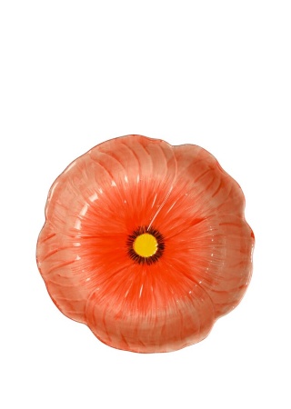 Keramická miska POPPY L, červená  