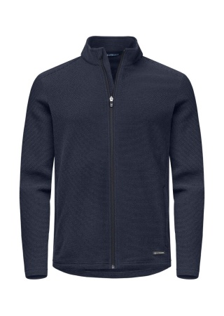 Fleecová bunda HUTSPOINT FZ NavyBlue Front