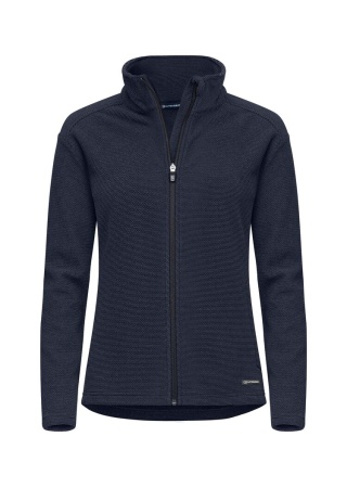 Dámská fleecová bunda HUNTSPOINT FZ NavyBlue Front Dámská fleecová bunda HUNTSPOINT FZ NavyBlue Front