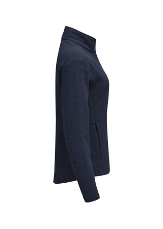 Dámská fleecová bunda HUNTSPOINT FZ NavyBlue Side Dámská fleecová bunda HUNTSPOINT FZ NavyBlue Side
