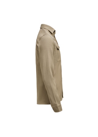 Overshirt HICKSVILLE Béžová Side Overshirt HICKSVILLE Béžová Side