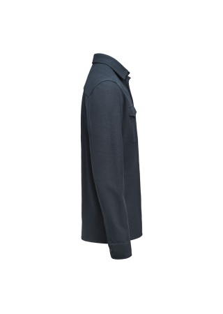 Overshirt HICKSVILLE Námořnická modrá Side Overshirt HICKSVILLE Námořnická modrá Side