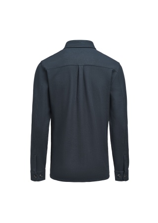 Overshirt HICKSVILLE Námořnická modrá Back Overshirt HICKSVILLE Námořnická modrá Back