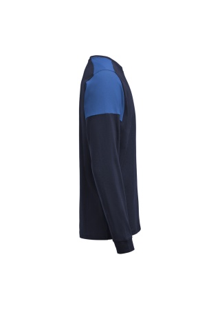 Tričko PRIME T L/S Námořnická/kobaltová Side