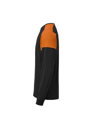 Tričko PRIME T L/S Černá/oranžová Side Tričko PRIME T L/S Černá/oranžová Side