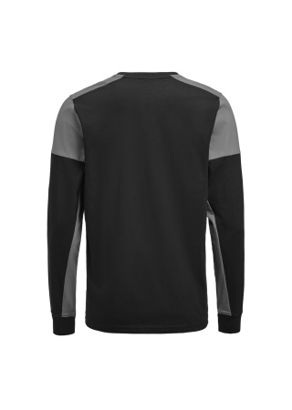 Tričko PRIME T L/S Černá/antracit Back