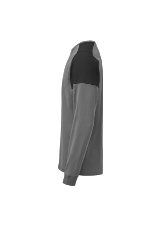 Tričko PRIME T L/S antracit/černá Side