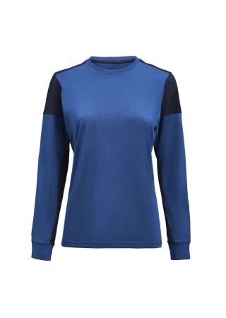 Dámské tričko PRIME T L/S Kobaltová/námořnická Front