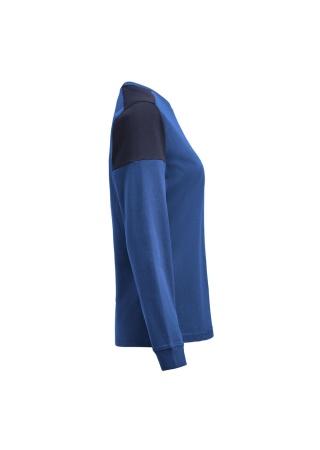 Dámské tričko PRIME T L/S Kobaltová/námořnická Side
