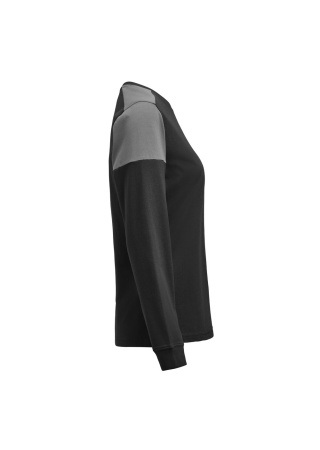 Dámské tričko PRIME T L/S Černá/antracit Side Dámské tričko PRIME T L/S Černá/antracit Side