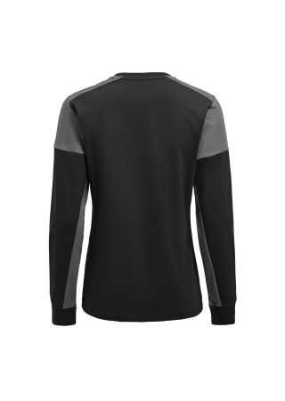 Dámské tričko PRIME T L/S Černá/antracit Back Dámské tričko PRIME T L/S Černá/antracit Back