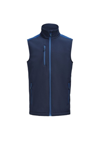Softshellová vesta PRIME VEST Námořnická/kobaltová Front Softshellová vesta PRIME VEST Námořnická/kobaltová Front