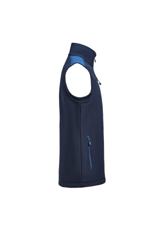 Softshellová vesta PRIME VEST Námořnická/kobaltová Side Softshellová vesta PRIME VEST Námořnická/kobaltová Side