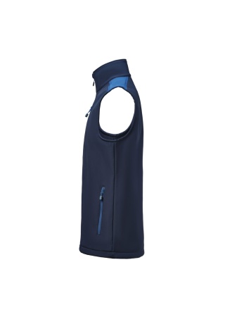Softshellová vesta PRIME VEST Námořnická/kobaltová Side Softshellová vesta PRIME VEST Námořnická/kobaltová Side