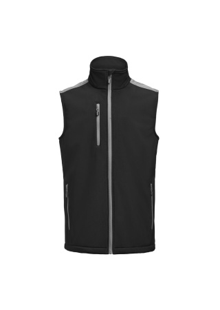 Softshellová vesta PRIME VEST Černá/antracit Front Softshellová vesta PRIME VEST Černá/antracit Front