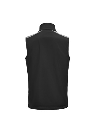 Softshellová vesta PRIME VEST Černá/antracit Back Softshellová vesta PRIME VEST Černá/antracit Back