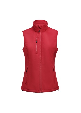 Dámská vesta AIRWALK SOFTSHELL Červená Front Dámská vesta AIRWALK SOFTSHELL Červená Front