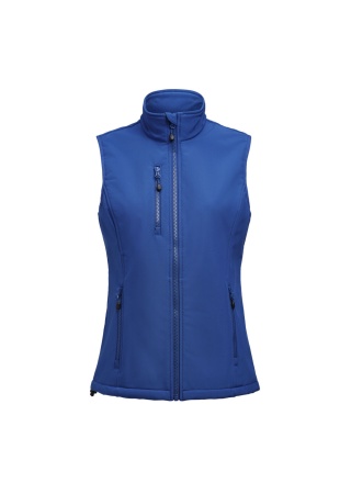 Dámská vesta AIRWALK SOFTSHELL BLUE Front Dámská vesta AIRWALK SOFTSHELL BLUE Front