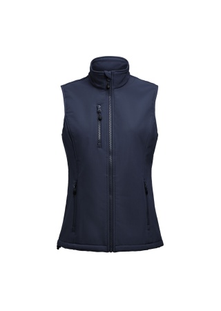 Dámská vesta AIRWALK SOFTSHELL Námořnická modrá Front Dámská vesta AIRWALK SOFTSHELL Námořnická modrá Front