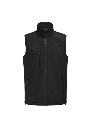Softshellová vesta AIRWALK SOFTSHELL Černá Front Softshellová vesta AIRWALK SOFTSHELL Černá Front