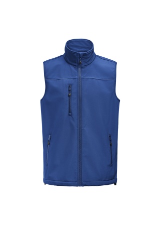 Softshellová vesta AIRWALK SOFTSHELL BLUE Front Softshellová vesta AIRWALK SOFTSHELL BLUE Front