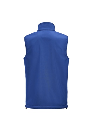 Softshellová vesta AIRWALK SOFTSHELL BLUE Back Softshellová vesta AIRWALK SOFTSHELL BLUE Back