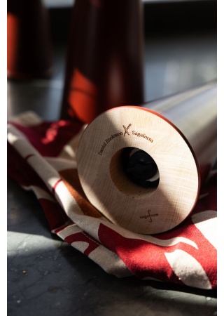 Mlýnek na pepř a sůl GORKEN, velký, červeno-hnědý Mlýnek na pepř a sůl GORKEN, velký, červeno-hnědý