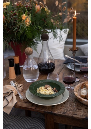 Hluboký talíř COFFEE & MORE, zelený Hluboký talíř COFFEE & MORE, zelený