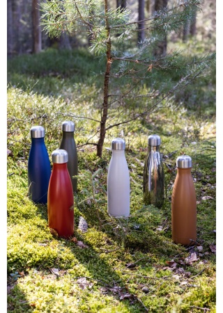 Nerezová termoska NILS, 500 ml, červená Nerezová termoska NILS, 500 ml, červená