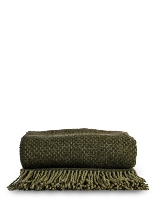 Hřejivá deka ULLI THROW, zelená default 