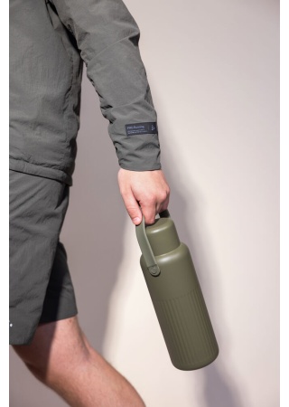 Termoska THEO, 1 l, zelená  